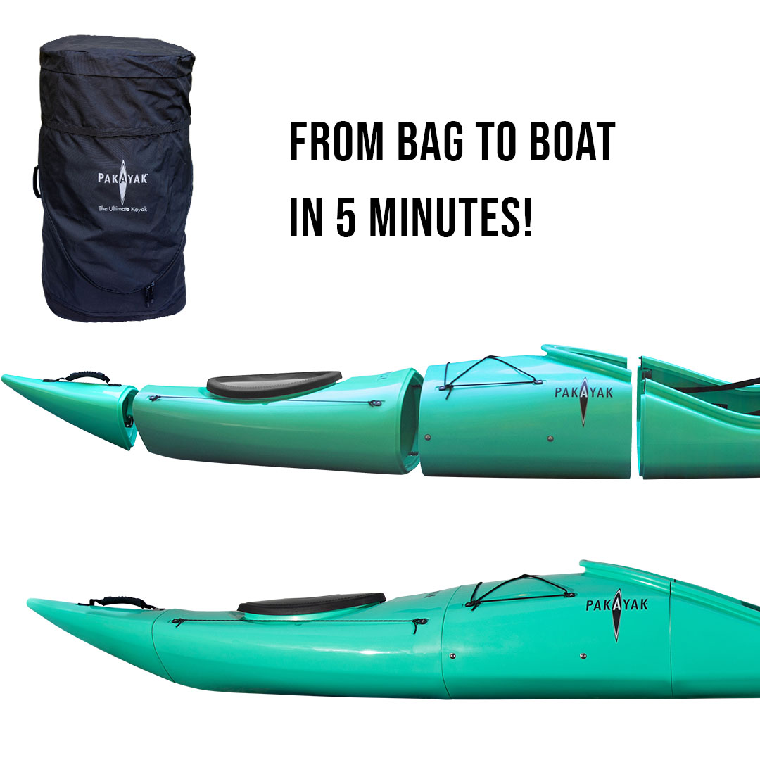 From bag to boat in just 5 minutes. 🚀🛶

The Bluefin by PAKAYAK is your ultimate packable hard-shell kayak. Adventure has never been easier—or faster.

Where will you paddle next? 🌊

#BluefinKayak #PackableAdventure #BagToBoat #PaddleAnywhere