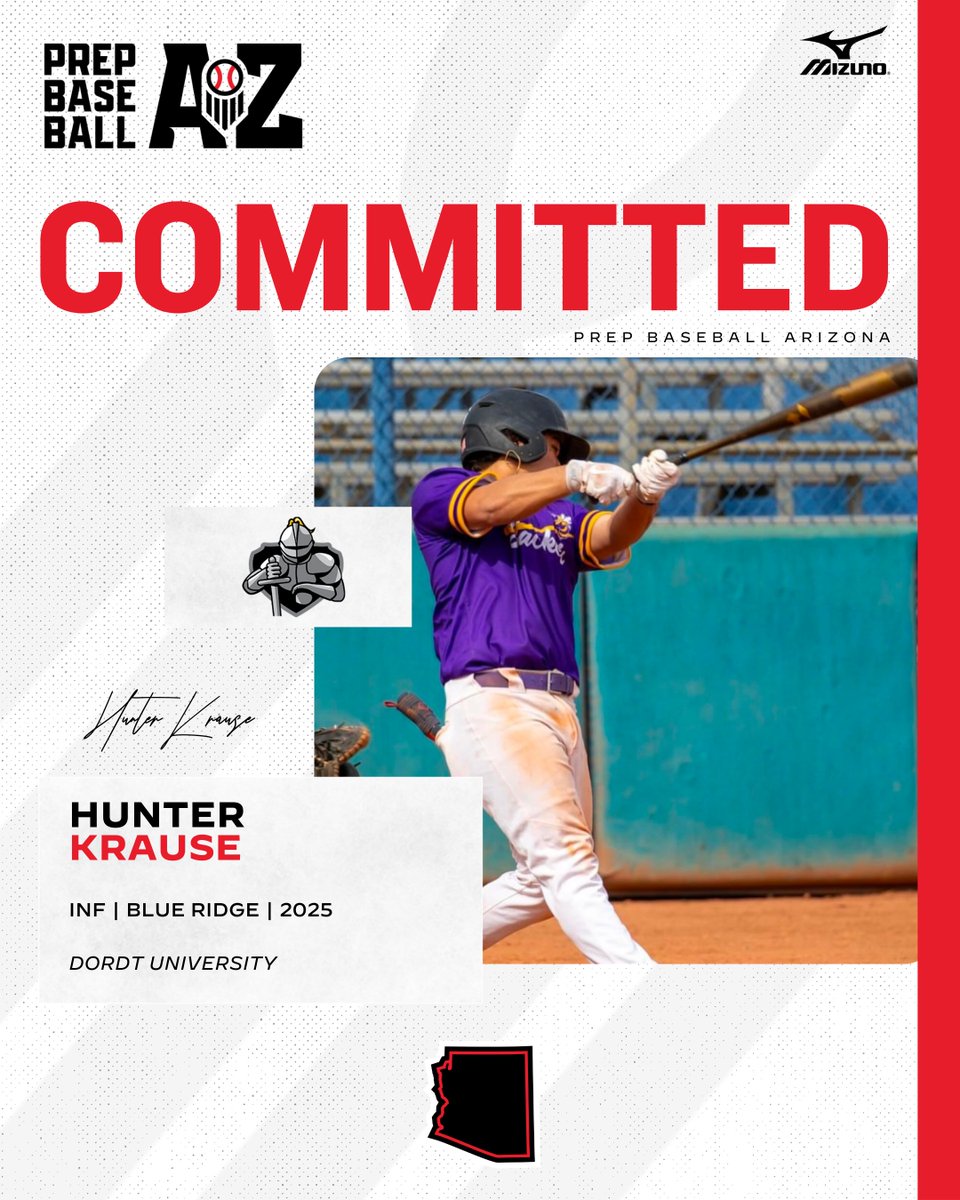 🚨𝐂𝐎𝐌𝐌𝐈𝐓𝐌𝐄𝐍𝐓 𝐀𝐋𝐄𝐑𝐓🚨

'25 RHP/INF Hunter Krause (Blue Ridge) has announced his commitment to Dordt University.

Commitment Board➡️ loom.ly/XlKArhA

<a href="/HunterKrause25/">Hunter Krause</a> | <a href="/DordtBaseball/">Dordt Baseball</a>