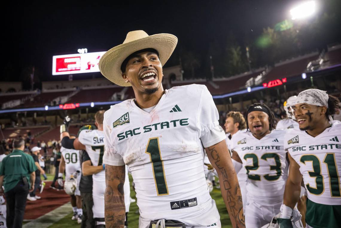 evanmackk's tweet photo. Blessed to receive another division 1 offer from Sac State #gohornets #agtg @CoachMarshawn @BrennanMarion4 @marcuspatton4 @DWalls2ND @GMSacStateFB @CoachDReakes @Joshbrown66 https://t.co/ALZeL6F8xH