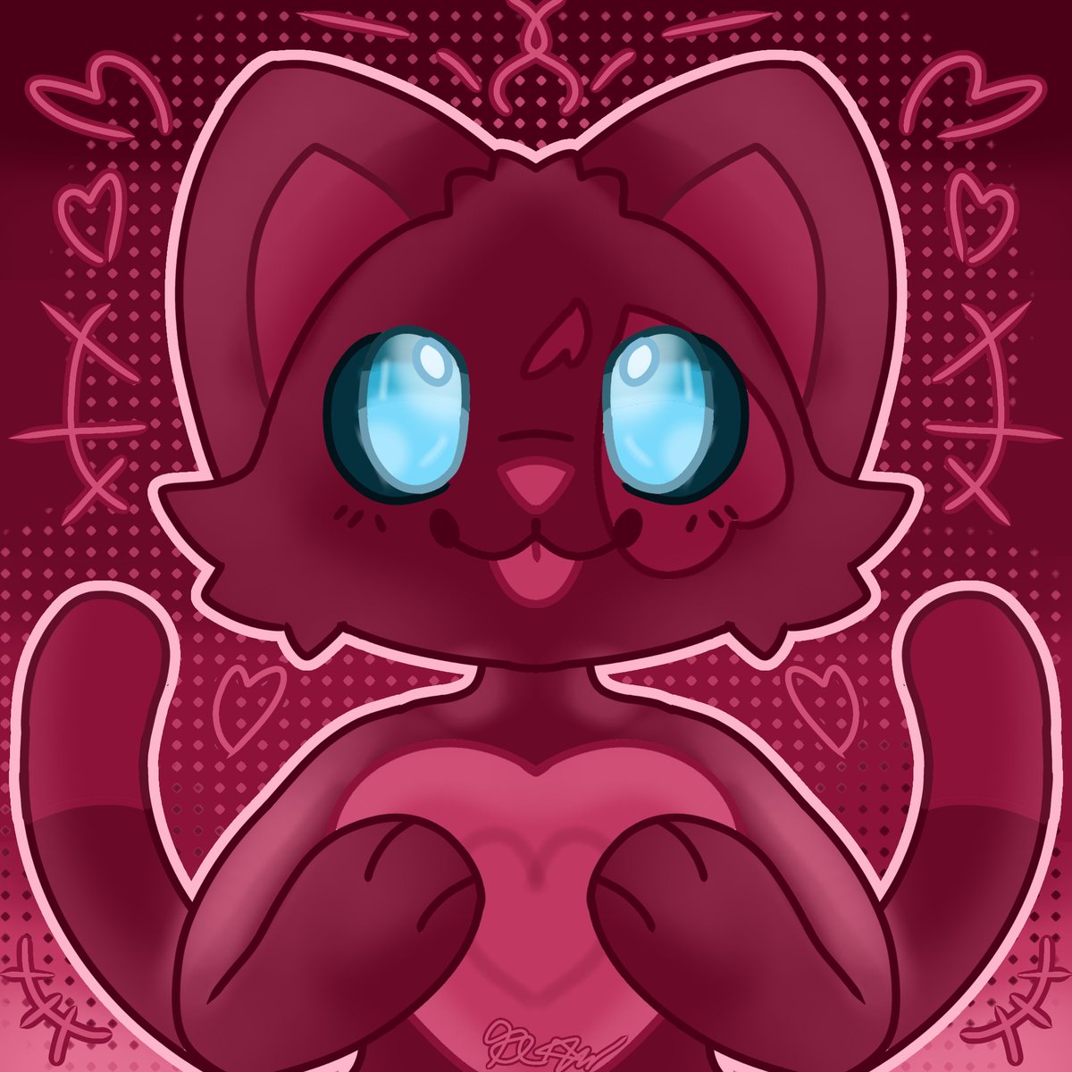 lithearts's tweet photo. Cute YCH art by @/SilverIceSlayer 💕#adoptable #artmoots #adopt #furrytrade #furryoc #oc https://t.co/Nbeb27n51n