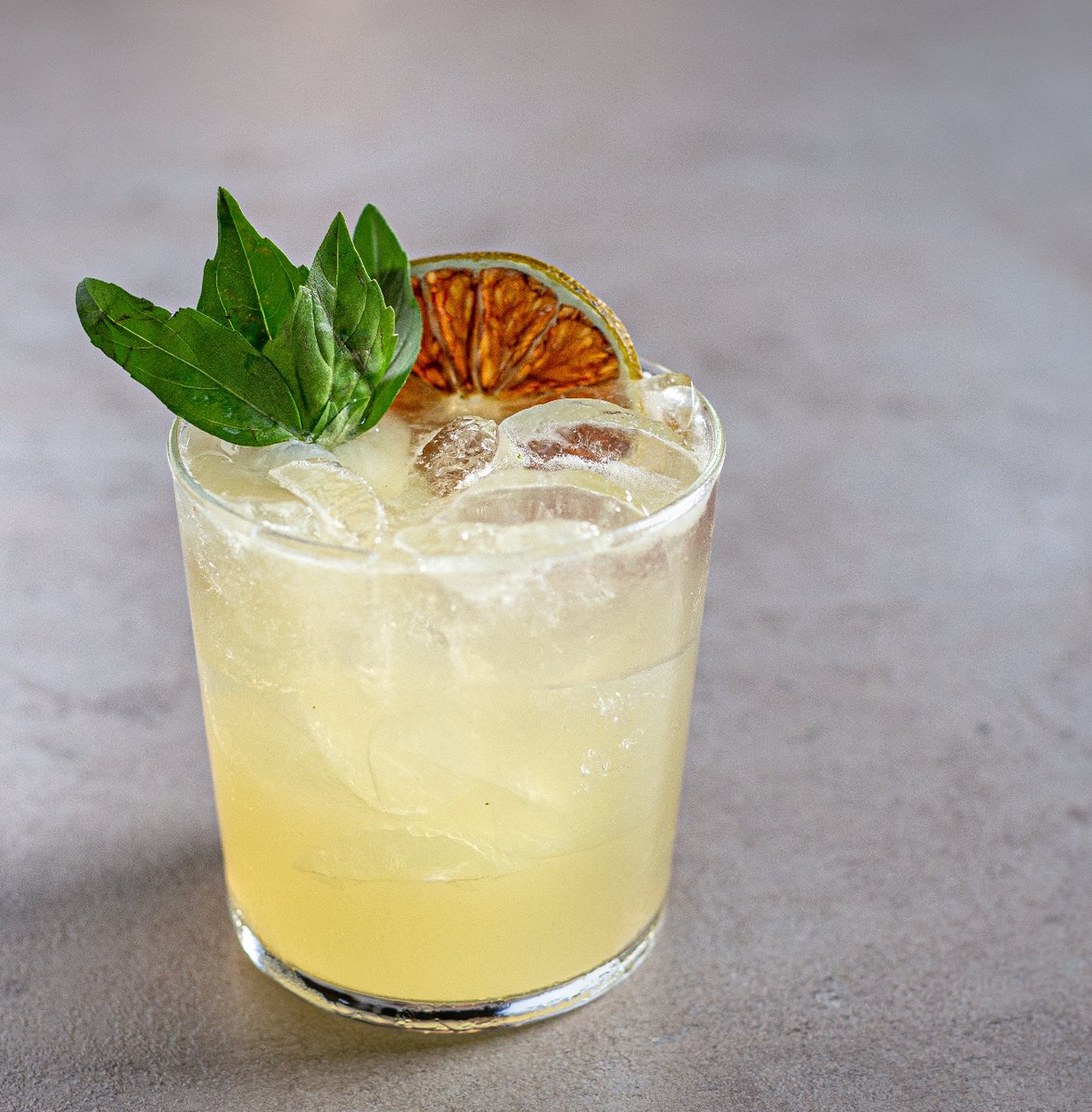 Change things for National Margarita Day with our riff on the classic! We blend Espolòn tequila, Grand Marnier with lychee, basil and lime for a southeast Asian spin. Make it spicy for +$1!