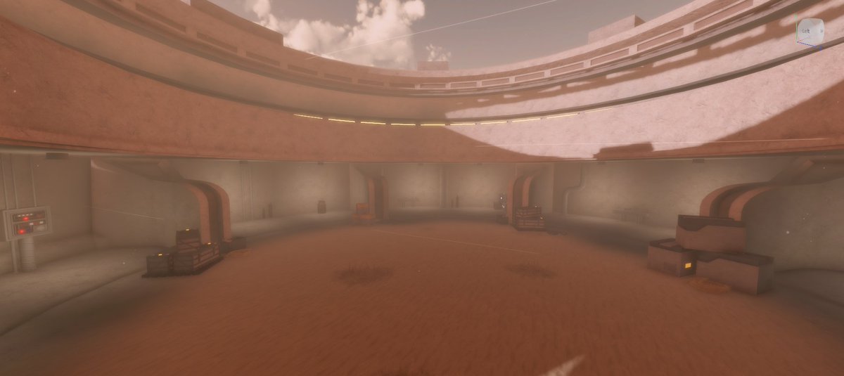 🏜️WIP : Today we do a Blender to Studio workflow :
-
-
-
#StarWars, #Build, #Terrain, #Roblox, #RobloxDev, #Blender, #GameDev, #RobloxStudio, #3DModeling, #RobloxArt, #BuildersOfRoblox