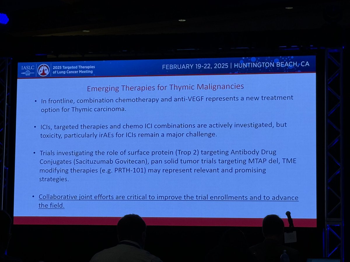 Kelsey Pan, MD, MPH (@kelseypanmd) on Twitter photo Such a high-yield review of systemic treatments for thymic malignancies by Dr. Mehmet Altan <a href="/MDAndersonNews/">MD Anderson Cancer Center</a> , including exciting emerging therapies: Sacituzumab govitecan <a href="/jennifermarksmd/">Jennifer A. Marks, MD</a> <a href="/chulkimMD/">Chul Kim</a>, PRTH-101, and agents targeting MTAP del #TTLC25 Such a high-yield review of systemic treatments for thymic malignancies by Dr. Mehmet Altan <a href="/MDAndersonNews/">MD Anderson Cancer Center</a> , including exciting emerging therapies: Sacituzumab govitecan <a href="/jennifermarksmd/">Jennifer A. Marks, MD</a> <a href="/chulkimMD/">Chul Kim</a>, PRTH-101, and agents targeting MTAP del #TTLC25