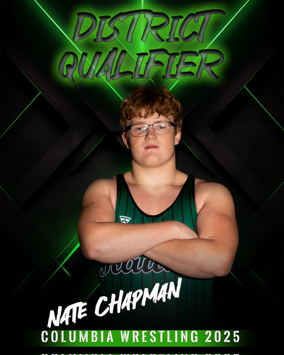 Senior Nate Chapman scores his second pin of the day and advances to the Sectional finals at 215 and qualifies for his first District tournament. Way to go Nate! #onceaRaider