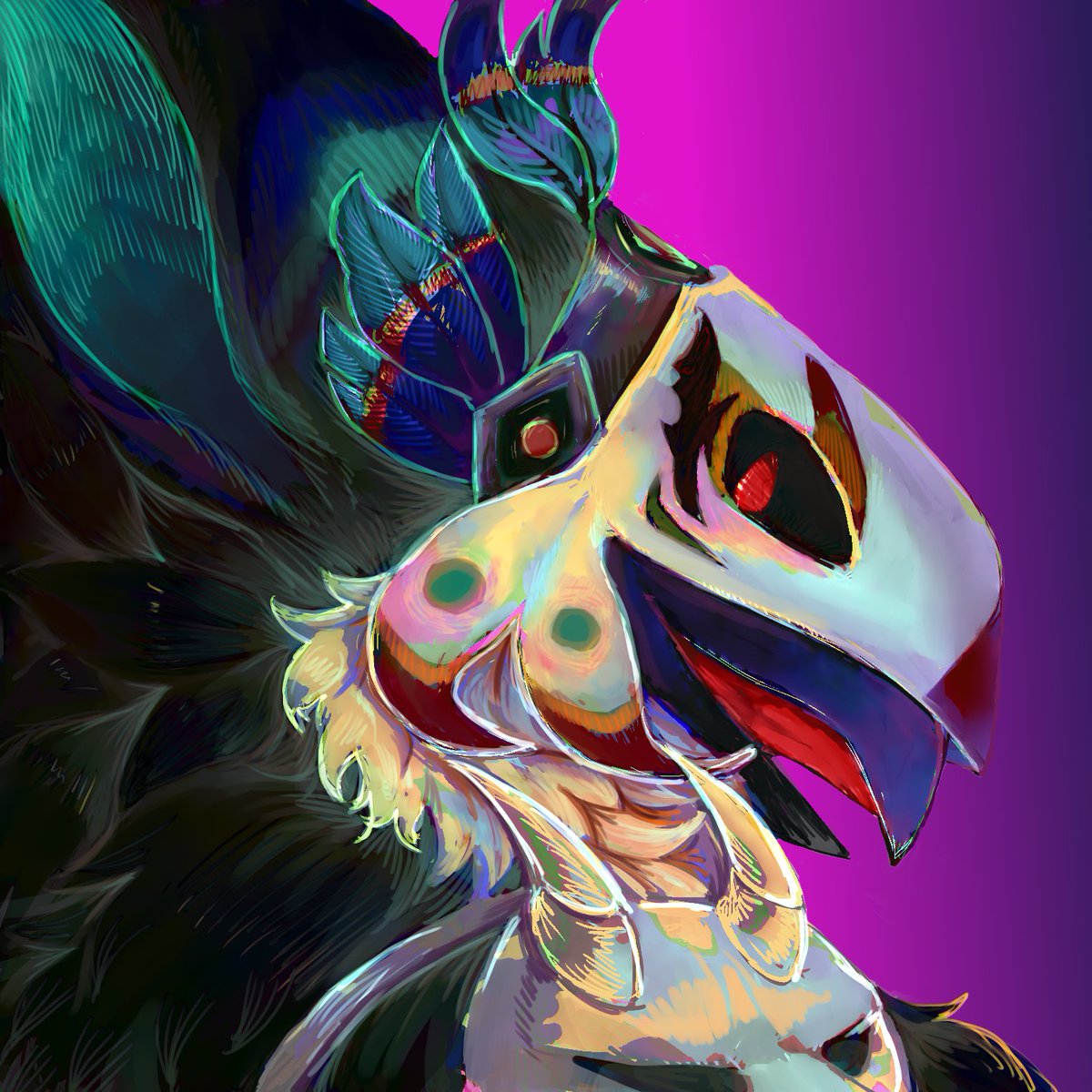 Ruby_protogen's tweet photo. This is the cover of one of my new protogen songs
China's Nuo Opera
异傩
#fursuit #fursuitmaker #fursuithead #fursuitcommission #rubyprotogenstudio #protogen #protogens #protogenfursuits #protogenfursuit #protogenfursuit #protogenhead #birdprotogen https://t.co/dUswCuV85c