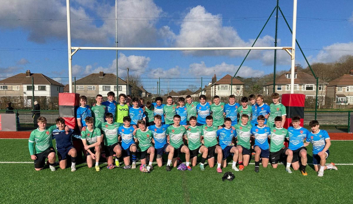 WalesRugbyL's tweet photo. Adroddiad🏉

West Wales go one up in the U16 Origin series thanks to an exciting 34-38 win over East Wales in Cardiff today. Zac Nottingham of @BlueBullsRL and West Wales was chosen as player of the match. East clinched the development match.

Read at: https://t.co/Rs9yZDL6an https://t.co/5yJ7kezd3K