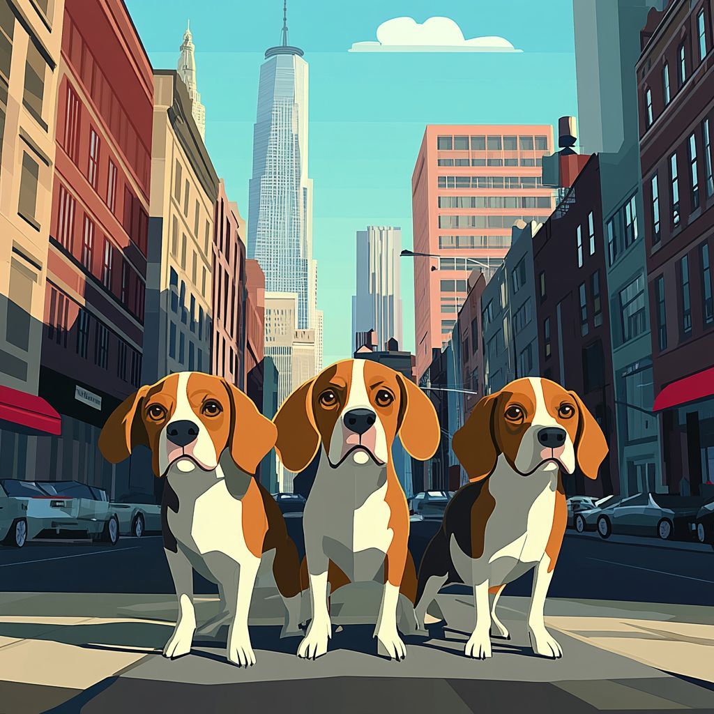 BigLcoin's tweet image. Beagles aren’t just cute—they’re culture. And BigL is proof. 🐾🔥 #BigL #fanart #memecoin