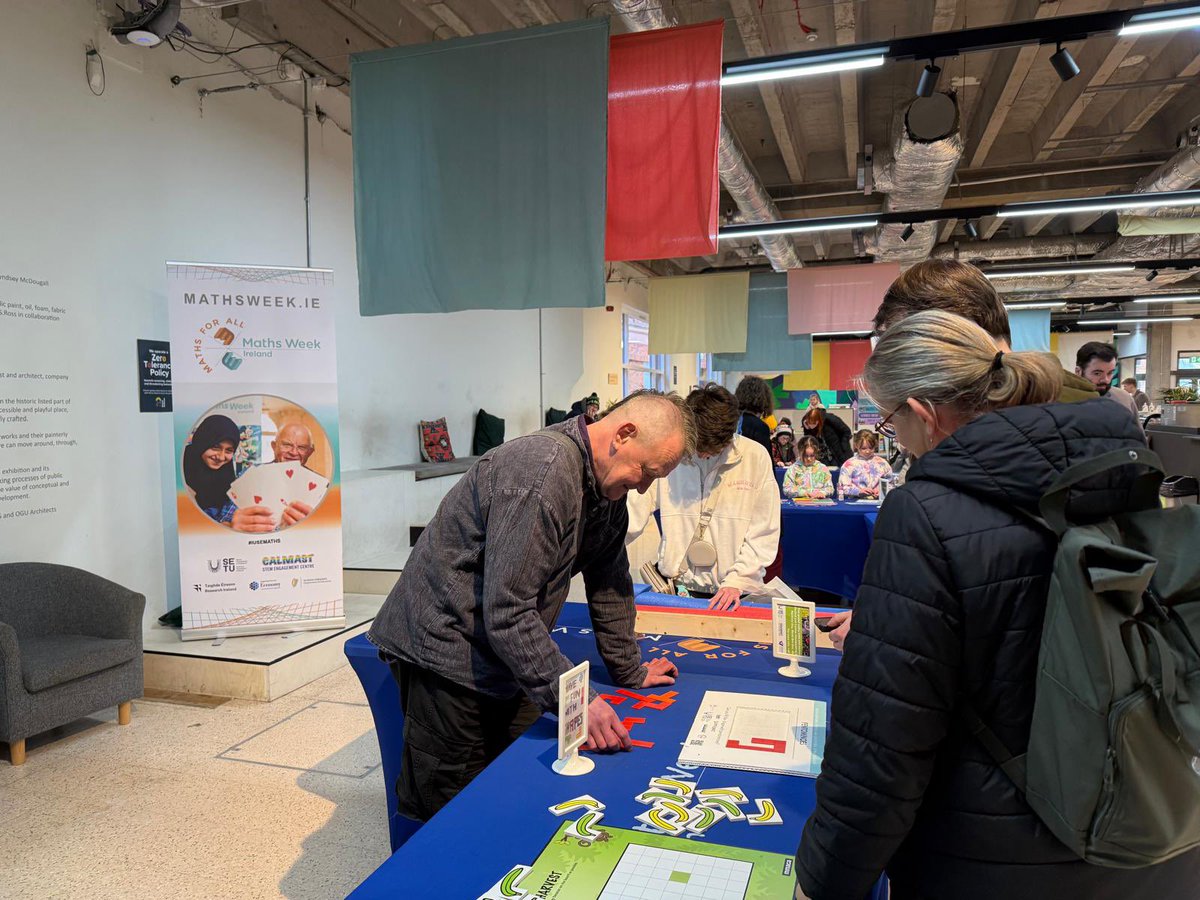 Maths Week Ireland (@mathsweek) on Twitter photo Great Maths day in Belfast 1,014 visitors to our Maths Fair for <a href="/niscifest/">NI Science Festival</a> at great <a href="/belfastcc/">Belfast City Council</a> venue 2Royal Avenue. Thanks to <a href="/AbacusandHelix/">IZAK9</a> team and <a href="/CalmastWIT/">Calmast SETU</a> supported by <a href="/SETUIreland/">South East Technological University</a> <a href="/SETU_President/">SETU President</a> <a href="/Economy_NI/">Economy NI</a> <a href="/DeptofFHed/">Department of Further and Higher Education</a> <a href="/Education_Ire/">Department of Education and Youth</a> <a href="/lawlessj/">James Lawless</a> <a href="/CardColm/">Colm Mulcahy</a> Great Maths day in Belfast 1,014 visitors to our Maths Fair for <a href="/niscifest/">NI Science Festival</a> at great <a href="/belfastcc/">Belfast City Council</a> venue 2Royal Avenue. Thanks to <a href="/AbacusandHelix/">IZAK9</a> team and <a href="/CalmastWIT/">Calmast SETU</a> supported by <a href="/SETUIreland/">South East Technological University</a> <a href="/SETU_President/">SETU President</a> <a href="/Economy_NI/">Economy NI</a> <a href="/DeptofFHed/">Department of Further and Higher Education</a> <a href="/Education_Ire/">Department of Education and Youth</a> <a href="/lawlessj/">James Lawless</a> <a href="/CardColm/">Colm Mulcahy</a>