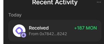 Jibz89's tweet photo. one of the monad whale sent me some $MON to distribute to who doesnt have, if u need some drop your wallet address on comment section.

if u follow like and retweet u will get 2x

dont miss this opportunity #monadtestnet #mon https://t.co/Yz9jKDX7pw