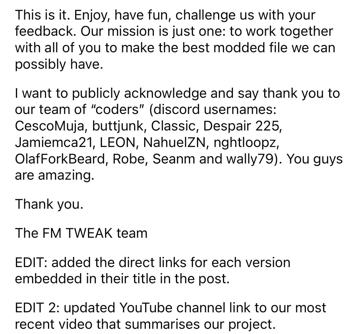 nocontextfm1's tweet image. The launch of FM TWEAK 😱

A “new way” to play Football Manager… 🙌