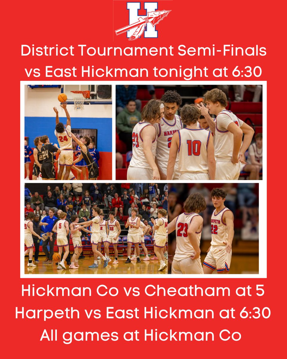 Daniel Moman (@coachmoman) on Twitter photo Big game tonight! Harpeth vs East Hickman at 6:30. Winner goes to District Championship! <a href="/HarpethBB/">Harpeth Boys Basketball</a> Big game tonight! Harpeth vs East Hickman at 6:30. Winner goes to District Championship! <a href="/HarpethBB/">Harpeth Boys Basketball</a>