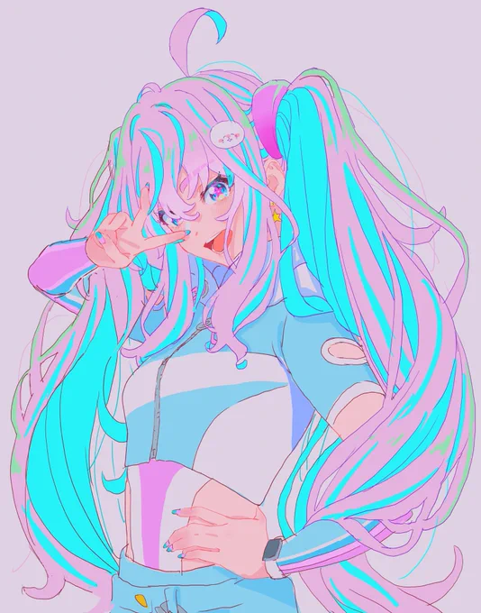 池電ファンアート揃ってた#電音部美術部#池電#電音部#池袋電音部 