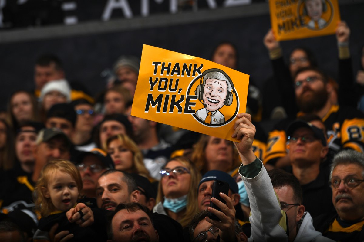 Pittsburgh Penguins (@penguins) on Twitter photo Let’s fill <a href="/PPGPaintsArena/">PPG Paints Arena</a> with some Lange love at today’s game!
Fans are encouraged to bring signs featuring their favorite Mike Lange phrases or create one in the <a href="/DICKS/">DICK'S Sporting Goods</a> Sporting Goods Hallway of Champions. Let’s fill <a href="/PPGPaintsArena/">PPG Paints Arena</a> with some Lange love at today’s game!
Fans are encouraged to bring signs featuring their favorite Mike Lange phrases or create one in the <a href="/DICKS/">DICK'S Sporting Goods</a> Sporting Goods Hallway of Champions.