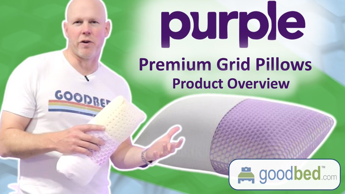 Check out our latest review, of the Premium Grid Pillows from <a href="/Purple/">Purple</a> :

goodbed.com/reviews/purple…