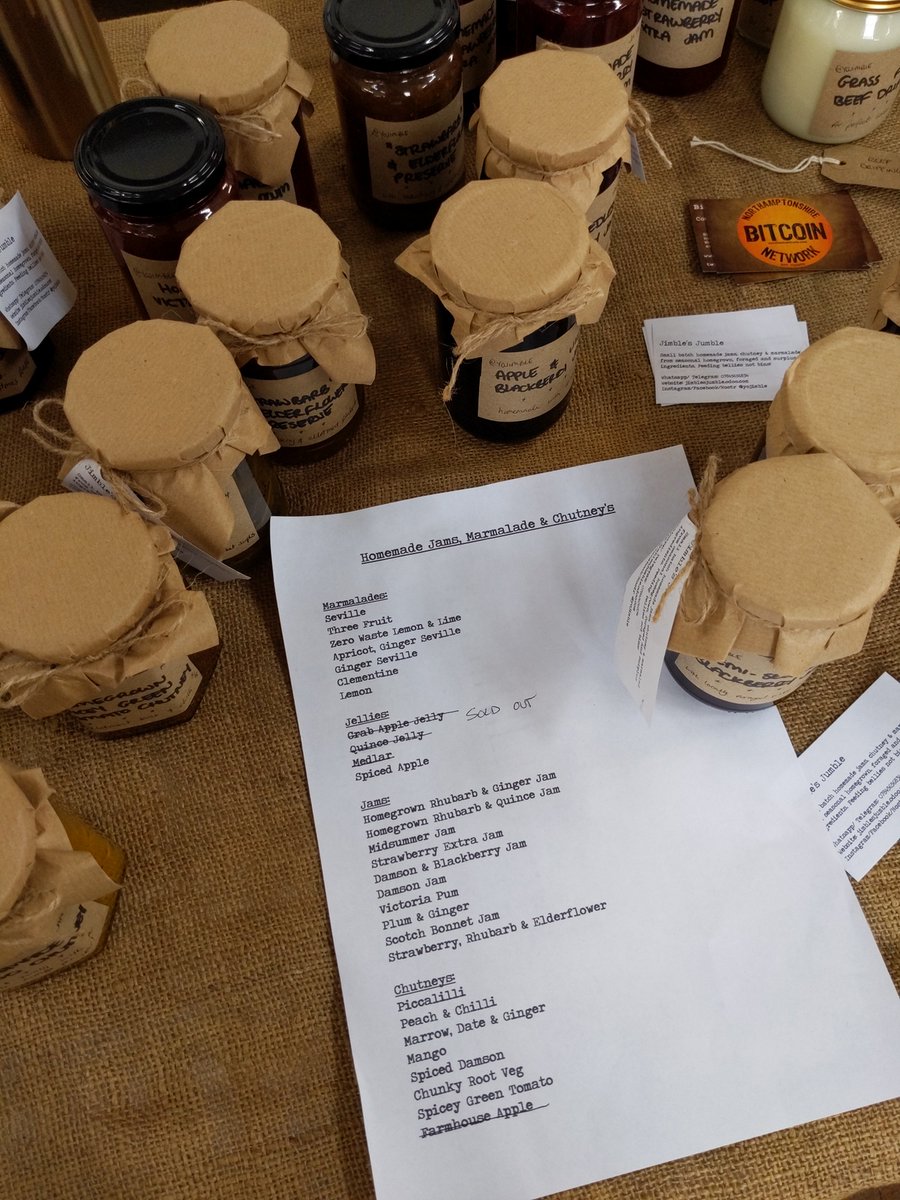Jimble's Jumble (@jamforsats) on Twitter photo long day at Northampton's seed swap, lots of jam sold... even more seeds taken home 🤪 et merci to <a href="/CoinCornerMolly/">Molly Spiers</a> for the <a href="/bitcoin_bottle/">The Bitcoin Bottle 💧by CoinCorner</a> thermos keeping my tea hot! long day at Northampton's seed swap, lots of jam sold... even more seeds taken home 🤪 et merci to <a href="/CoinCornerMolly/">Molly Spiers</a> for the <a href="/bitcoin_bottle/">The Bitcoin Bottle 💧by CoinCorner</a> thermos keeping my tea hot!