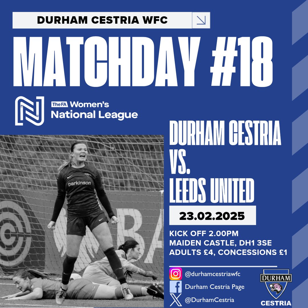 Tomorrow we host <a href="/LUFCwomen/">Leeds United Women</a> back at Maiden Castle. Hope to see you there

#UTD