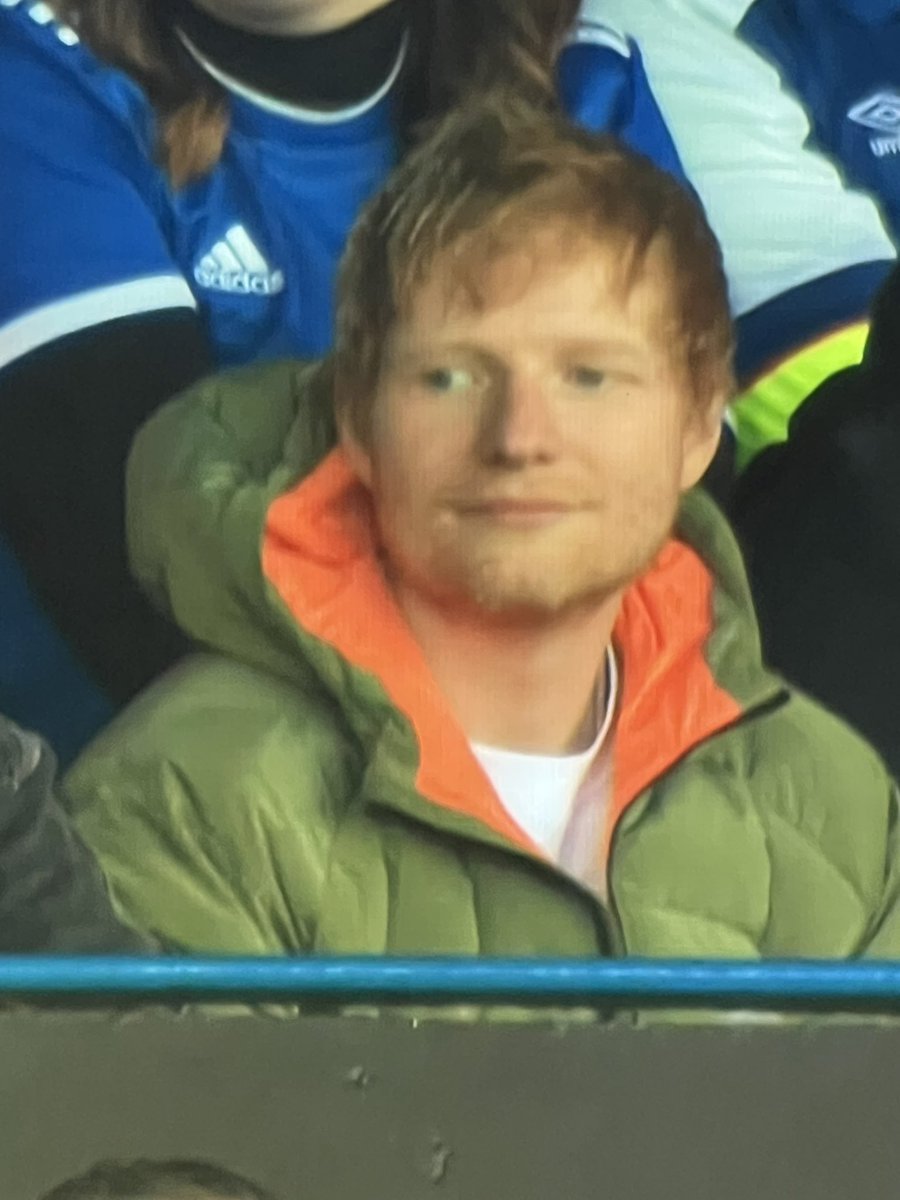 Deejay0513's tweet photo. @edsheeran   Never question Ed’s love for @IpswichTown. As if he schedule isn’t busy enough, (family, touring, Play being released in March, videos for new songs) he always tries to attend their games. A true blue #TractorBoy 🎠💯 Does he ever sleep? Or part dolphin? https://t.co/kaLrDjjvBj