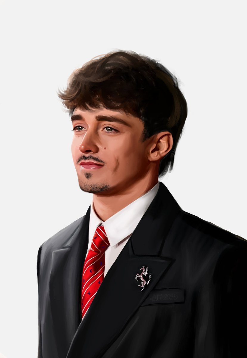 leclexcs's tweet photo. i could draw charles in a suit forever like actually  @ScuderiaFerrari @Charles_Leclerc 

rts are appreciated! https://t.co/ikufSyT8fW