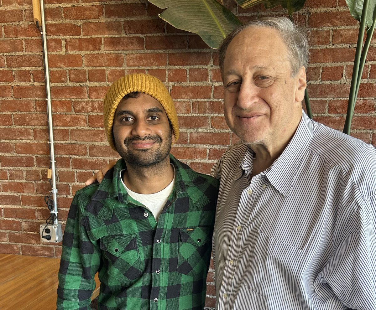 I had breakfast this morning with Aziz Ansari, to talk about his new movie being released by Lionsgate. GOOD FORTUNE will open in the fall of 2025 on October 17.  

Aziz directed, wrote and 
stars in this comedy.  He has assembled a stellar cast, which in addition to Aziz