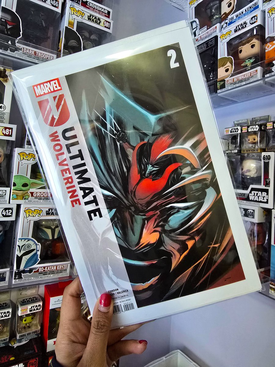 EmpressCarri's tweet photo. Here we go with an epic #ComicBook drop for the weekend! Can't stress enough to go get #UltimateWolverine and #WeaponXMen, bad ass storylines and artwork to boot! #MarvelComics #DeadpoolAndWolverine #Wolverine #Deadpool https://t.co/K9AzdAA6Ho