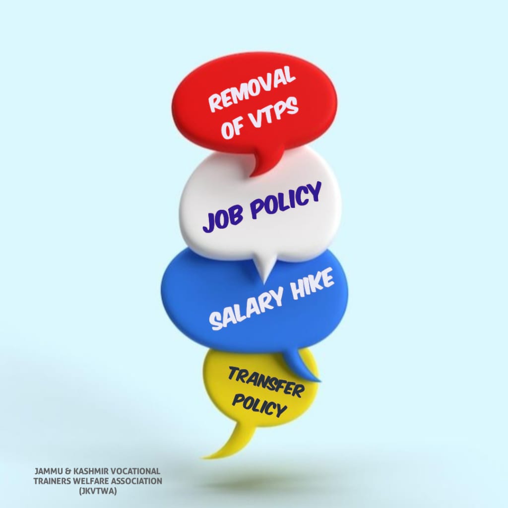 bhatmudasir3230's tweet image. Madam  We vocational Trainers  are facing a Job policy. We have been working in the department for the last 10 years without any recognition . Removal of private companies is an ideal solution to this problem.
#JusticeForVocationalTrainers 
#RemovePrivateCompanies
#JobPolicy