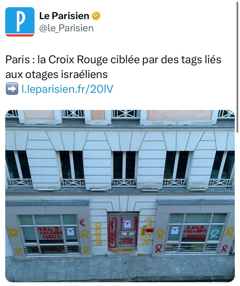 Quand ton ennemi c’est la Croix-Rouge, il faut te remettre en question.