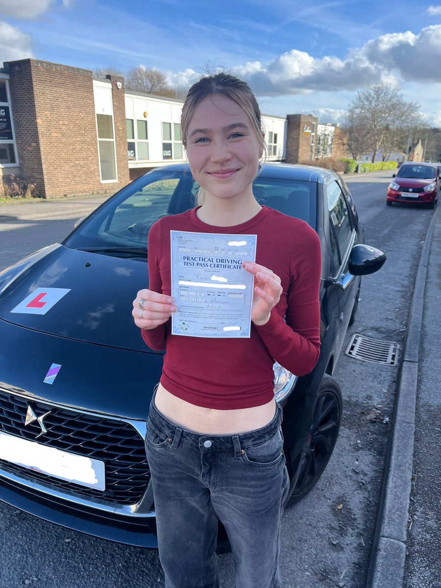 AndrewSinker's tweet image. Massive congratulations to Esther on passsing your driving test today on your first attempt. It has been a pleasure helping you on your journey to be a full licence holder. I’m going to miss your lessons. 
Stay in touch and stay safe 👏🚗
#drivinglessons #leeds #driving
