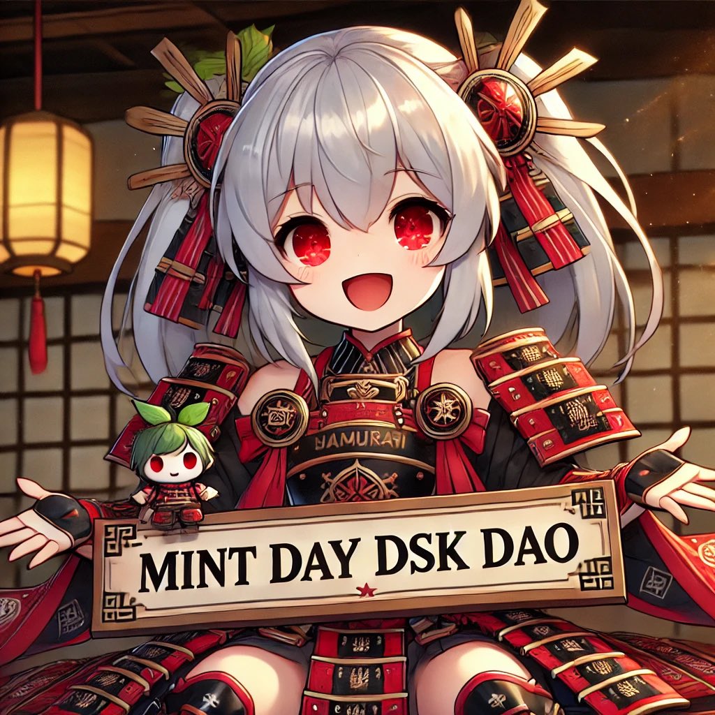 It’s Time! ⛩️ #ALLDAYDSK

<a href="/_DSKDAO_/">DSK (FREE mint)</a>  MINT will be TODAY 2/22 at 5:22pm EST

STAY SAFE - No mint links on X or any public sites. Mint will be held INSIDE DISCORD only. 

WATCH secondary.  Don’t miss the chance to join us for the future. So much more to come.