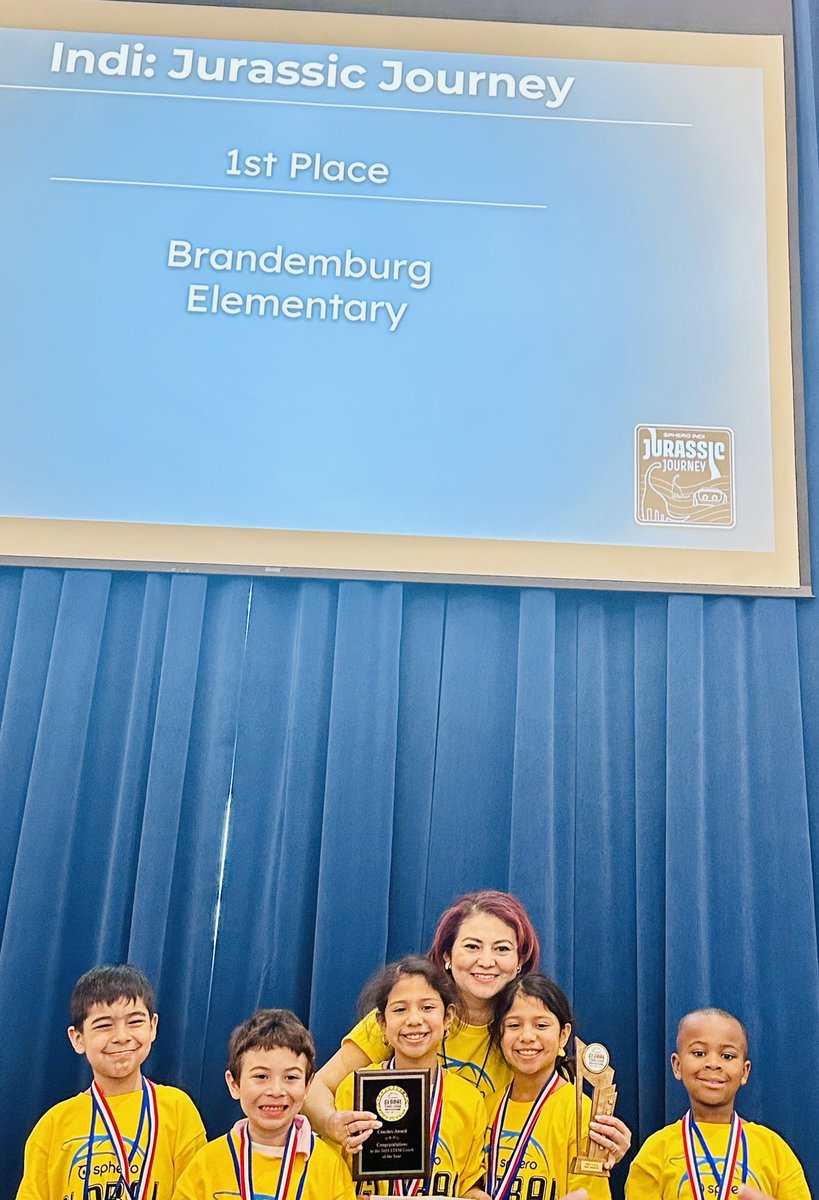 🎉🥇🎊 The Coding Cougars came in FIRST PLACE at the Sphero Global Challenge! Who's the BEST of the BEST? WE ARE! <a href="/IrvingISD/">Irving ISD</a> <a href="/IISD_iLearn/">IISD STEM & Innovation</a> <a href="/BburgPrincipal/">Claudia Ruiz</a> 🎉🥇👏🏽❤️🤩