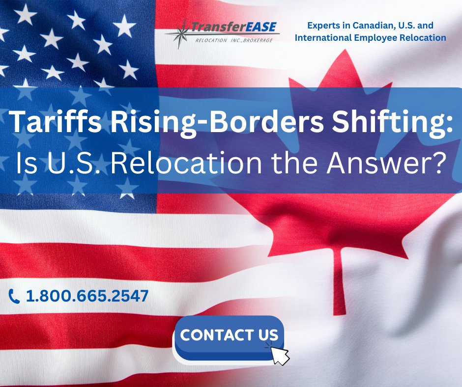 TransRelo's tweet image. Facing rising U.S. tariffs, Canadian businesses are eyeing relocation to stay competitive. Is moving south the solution? Explore the impact and strategy behind this shift. bit.ly/4kdrTlm 3 min read

#TradePolicyImpact
#CorporateStrategy #GlobalBusiness
