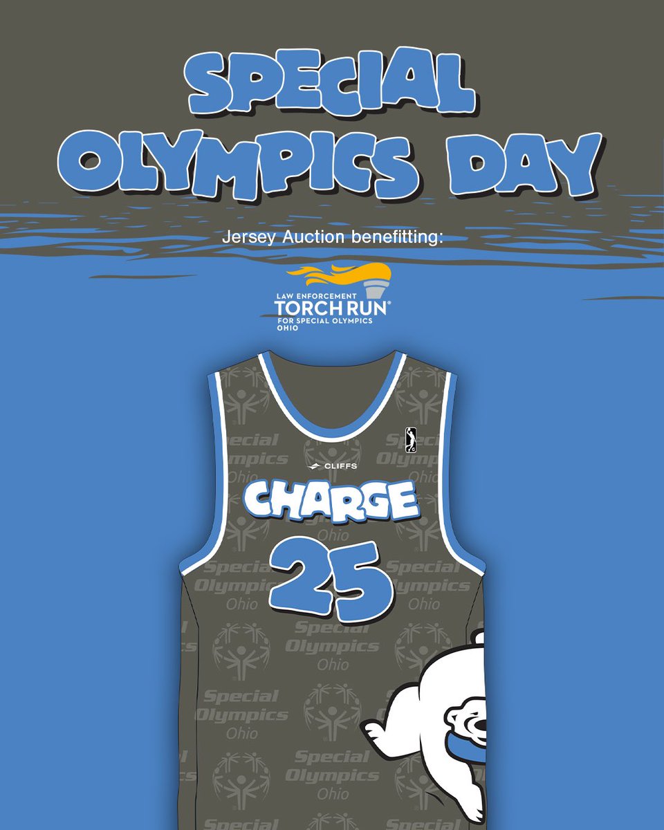 Cleveland Charge (@chargecle) on Twitter photo Want to owe one of tonight's game-worn <a href="/SOOhio/">Special Olympics Ohio</a> jerseys?!
Bid NOW on any of your favorite Charge players' jerseys!
BID HERE: fans.winwithdash.com/auction/679a8cโฆ
*Bidding closes MON 2/24 at 12:00PM EST. Want to owe one of tonight's game-worn <a href="/SOOhio/">Special Olympics Ohio</a> jerseys?!
Bid NOW on any of your favorite Charge players' jerseys!
BID HERE: fans.winwithdash.com/auction/679a8cโฆ
*Bidding closes MON 2/24 at 12:00PM EST.
