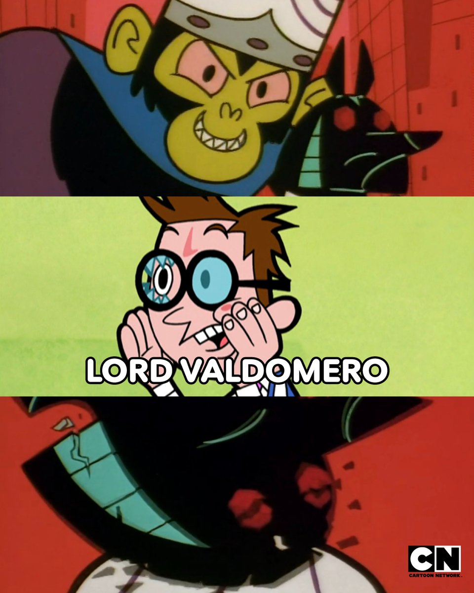 Y una vez más, todo está bajo control gracias a Lord Valdome….

#CartoonNetwork #BillyYMandy #LasChicasSuperpoderosas
