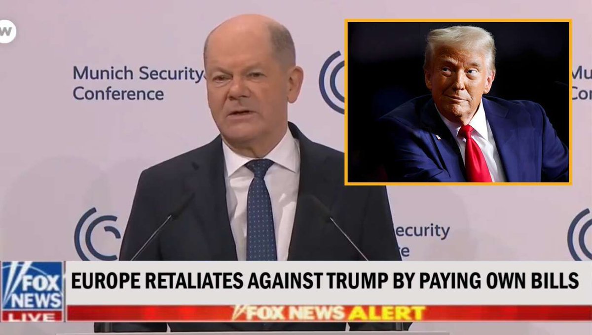 TheBabylonBee's tweet photo. Europe Vows To Stick It To Trump By Finally Paying Their Own Bills https://t.co/umCRixbrjR https://t.co/ABjdfVZznB