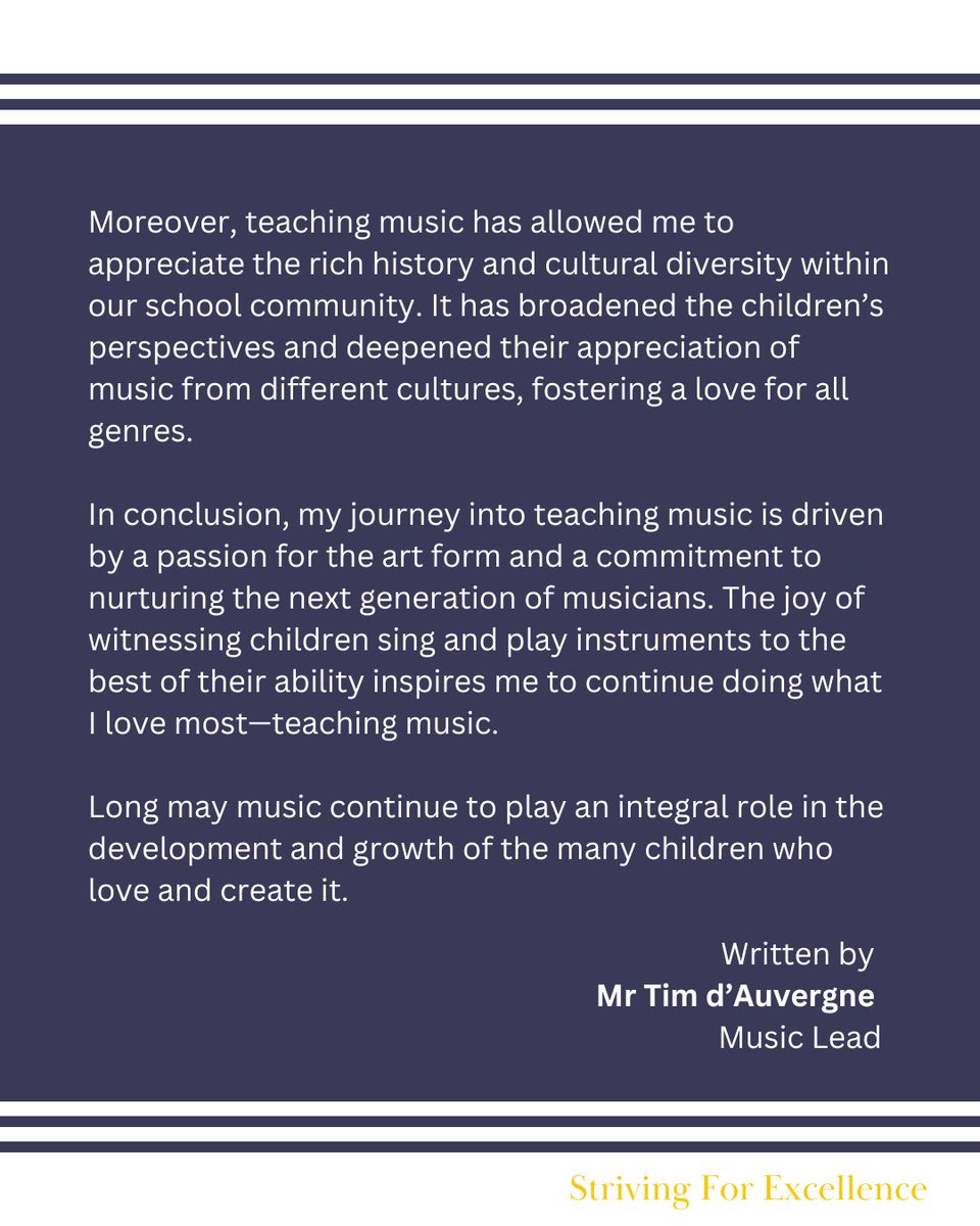 🎻🎼 At St. Monica’s, Music Lead Mr. d'Augergne is passionate about nurturing young musicians, inspiring creativity, and celebrating diverse musical traditions. From choir performances to instrumental mastery, music is at the heart of our school! 

#StMonicas #Shoreditch #Hackney
