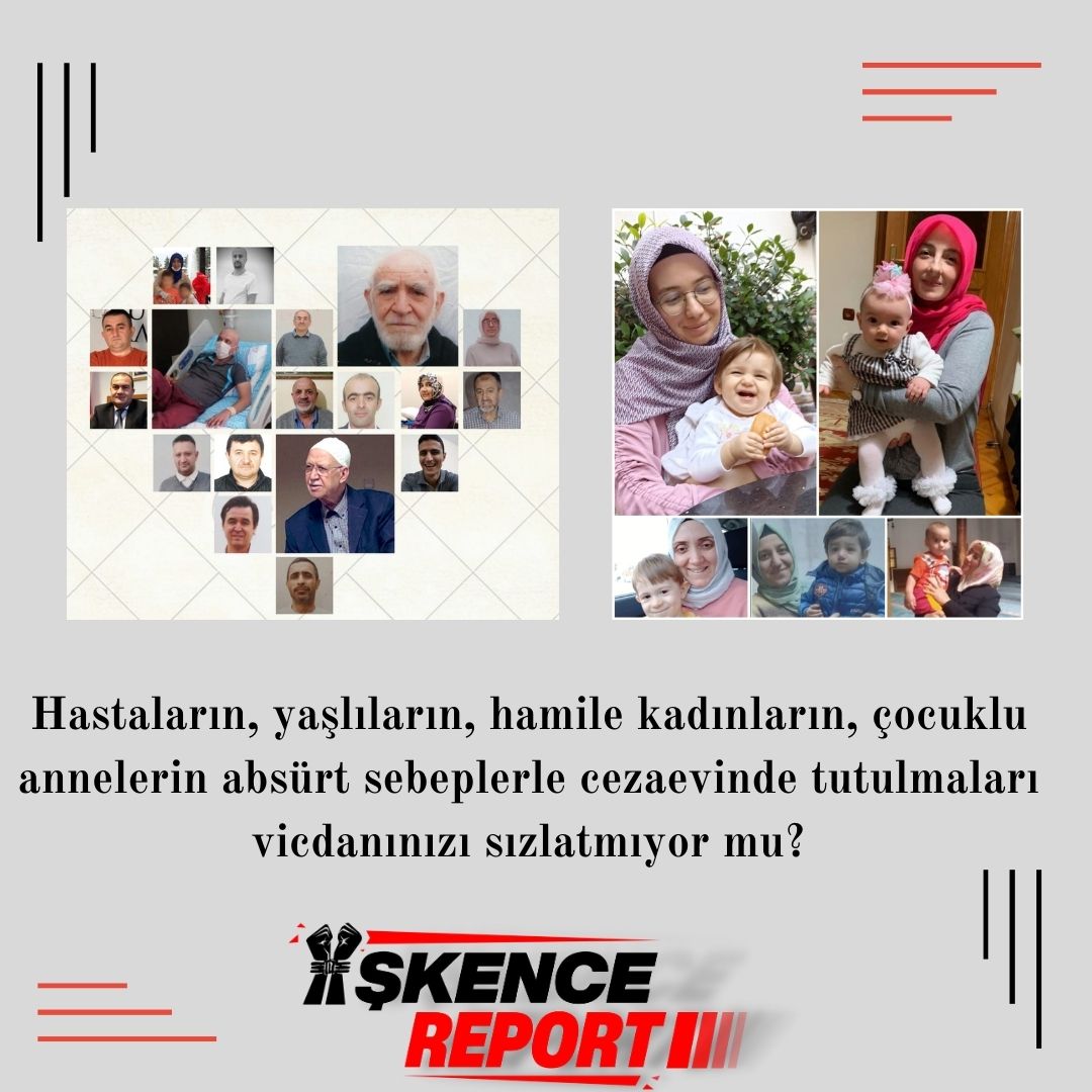 Ağır hastaların yeri cezaevi değildir!

Sessizlik ZülmüBüyütür