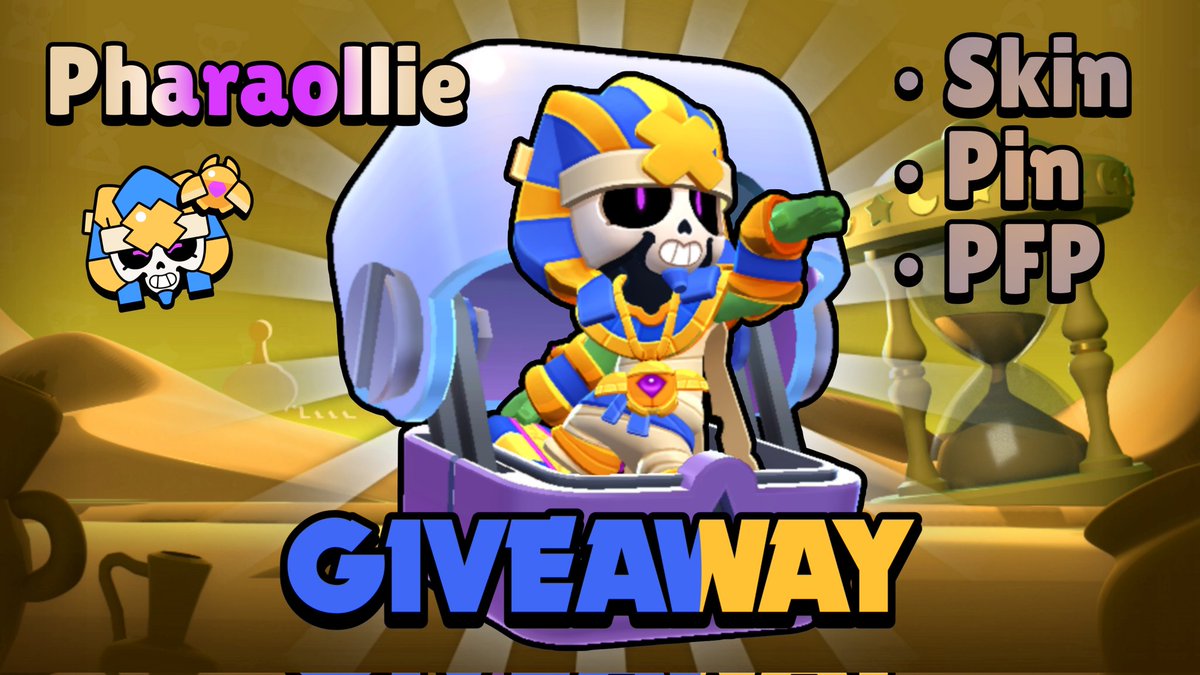 🎁 3x Pharollie Giveaway 🎁

Rules to enter:
🔹 ❤️ &amp; 🔁 this post
🔹 Follow <a href="/TrueGamer0071/">TrueGamer007™ l Code : PAN 🎙️</a> &amp; <a href="/AET_Gaming/">AET Gaming</a>
🔹 Subscribe to my YT channel (youtube.com/@AET_Gaming)

There's more 👀 (1/2)

#BrawlTalk #DarkSands #PharaollieGiveaway #SupercellPartner #GiftedBySupercell #ForYouPage #FYP
