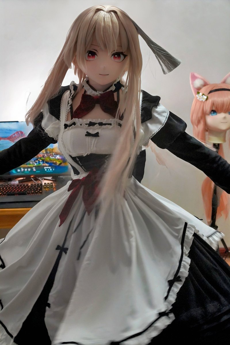 📸： <a href="/Xifan_Xiao042/">小斯坦尼康</a> 
感谢老师🙏🏻
#kigurumi #女仆装