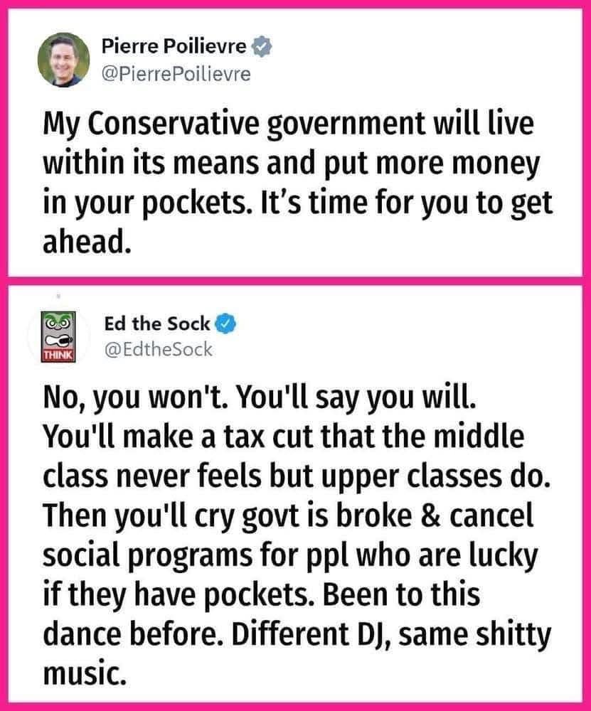 canadianpoli's tweet image. #NeverPoilievre