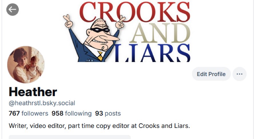 Oh and look! <a href="/HeathrStL/">Heather</a> is on as well! Follow, and we will follow back and share your info.
We are NOT affiliated with Bluesky.
We just like it better.