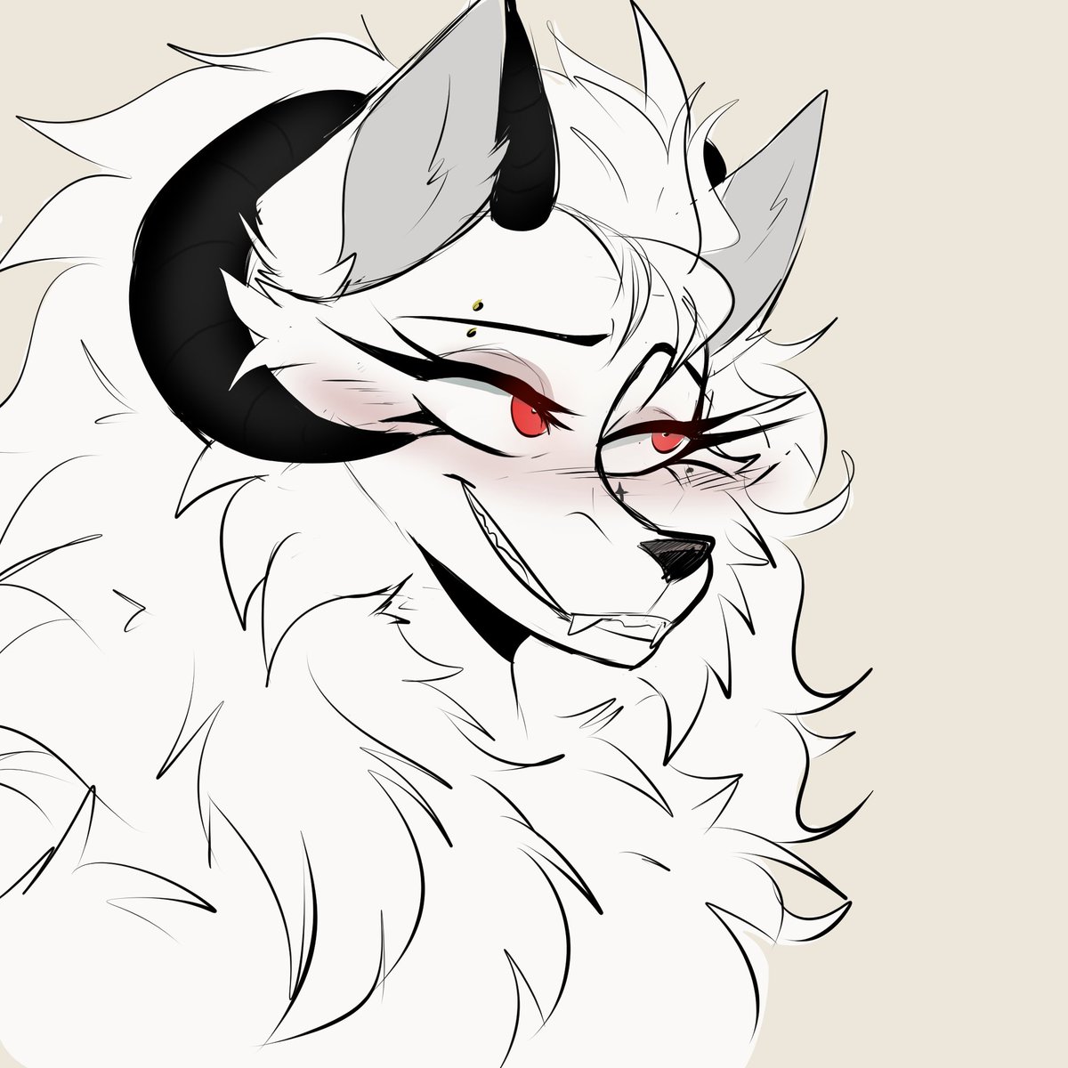 im gonna be streaming headshot sketches later today around 3pm central time (:  

 if youre interested in one, reply here with a reference sheet and an expression!  
Ill dm you with a link for payment! ( payp*l usd )   
-10$ uncolored   
-20$ Colored