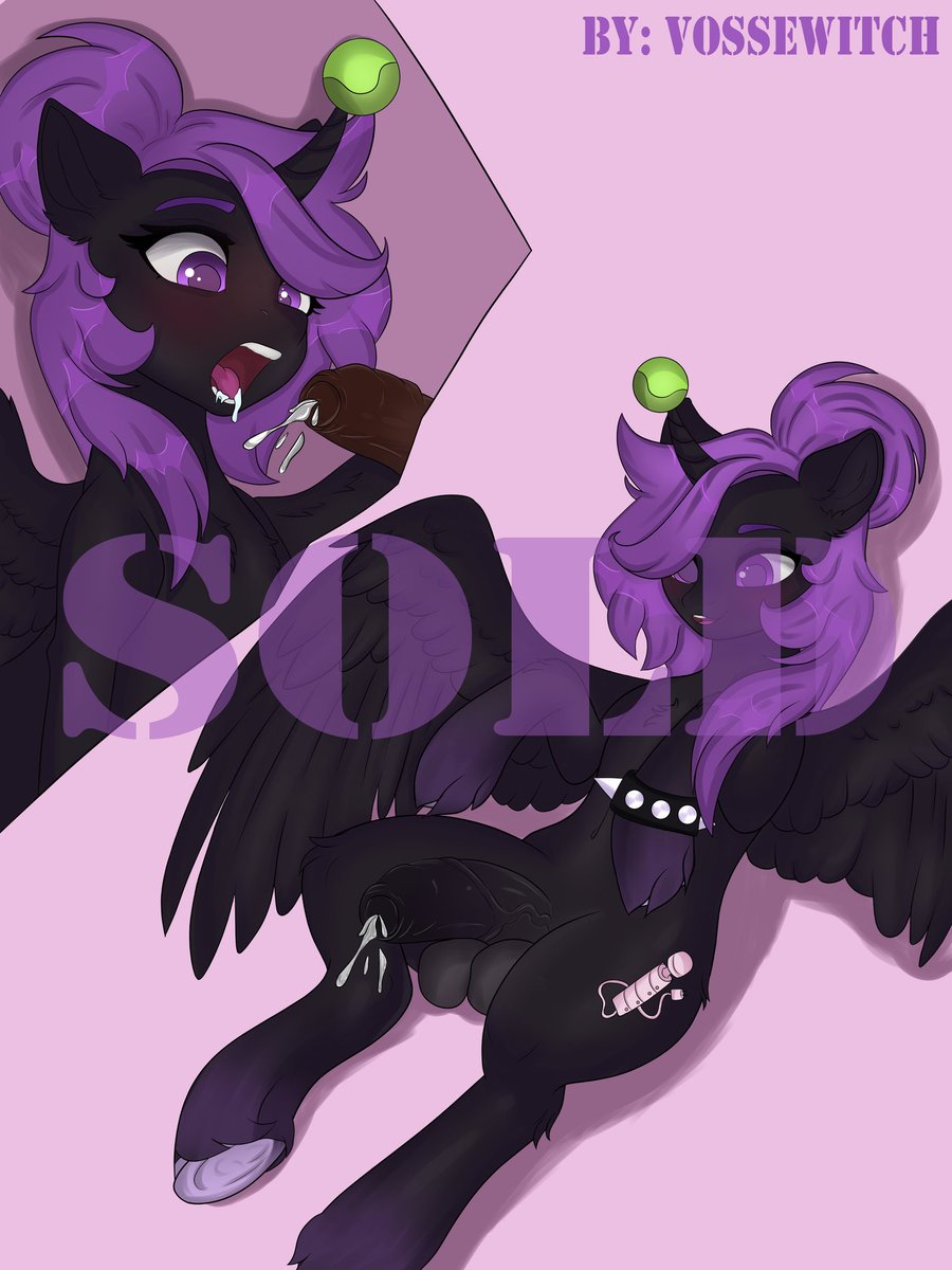 VosseWitch's tweet photo. Another pony with purple hair💜, I'm the biggest fan🤭 It's super beautiful. A new acquisition for @SleepyGiggless 🔥 https://t.co/7mtWwOOSUA