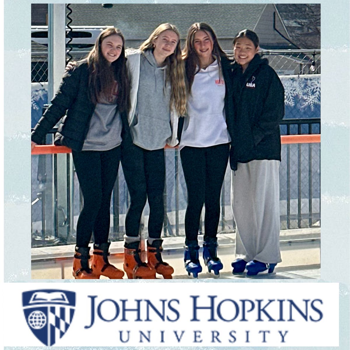 Thank you <a href="/JHU_Alumni/">Johns Hopkins Alumni</a> for a beautiful day of ice skating and a peek into the men’s lax game!