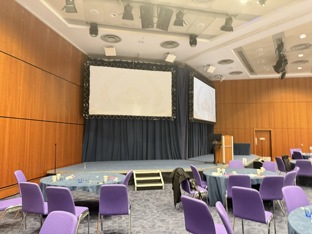 All set up for the 2025 Scottish Mental Health &amp; Wellbeing Awards