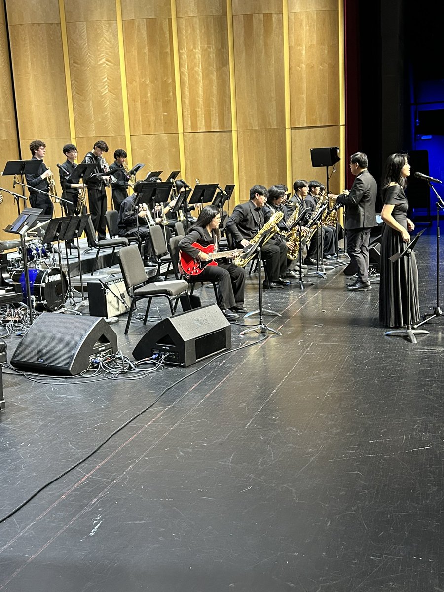 It’s a real pleasure to be MC-ing the Surrey Jazz Festival at the Bell Theatre at Sullivan Heights Secondary this morning.  The music is amazing. Very talented students.