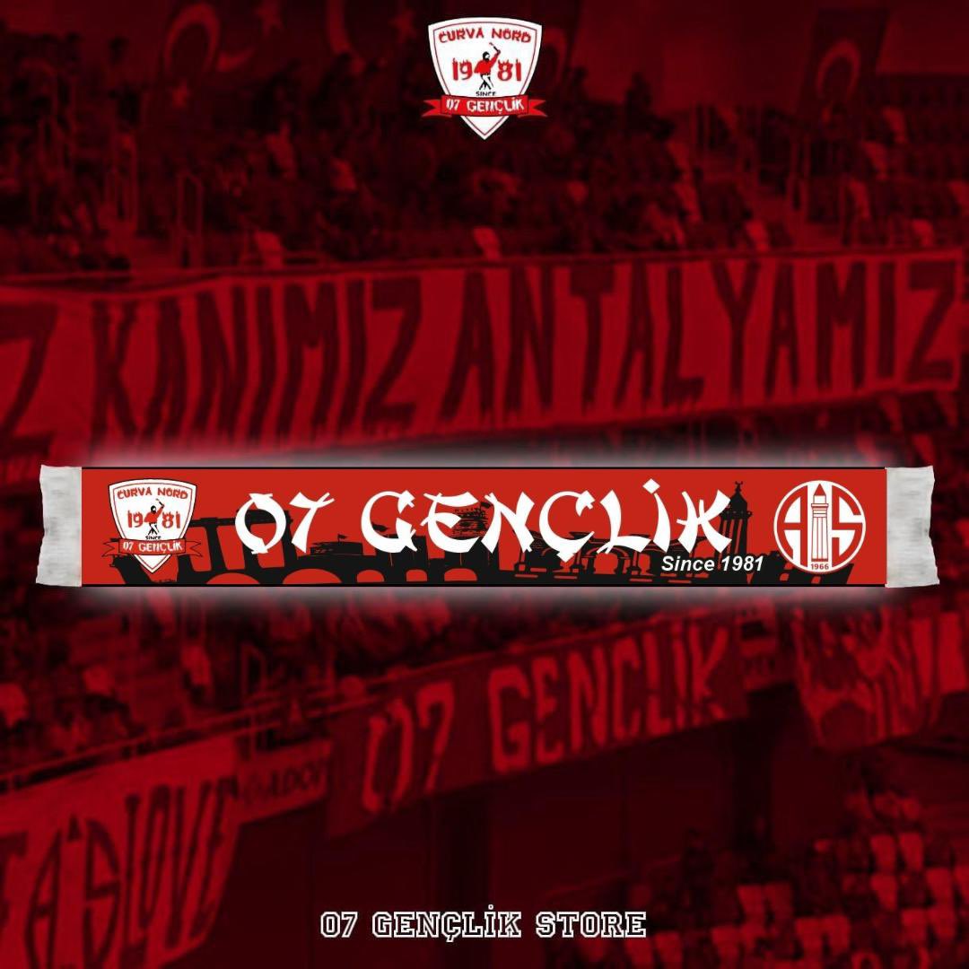 Basıma Alınan 07 Gençlik Atkımızdan Almak İsteyen Taraftarlarımızın Dm Yolundan Bize Ulaşarak Sipariş Oluşturabilirler.

Ürün Fiyatı: 150₺