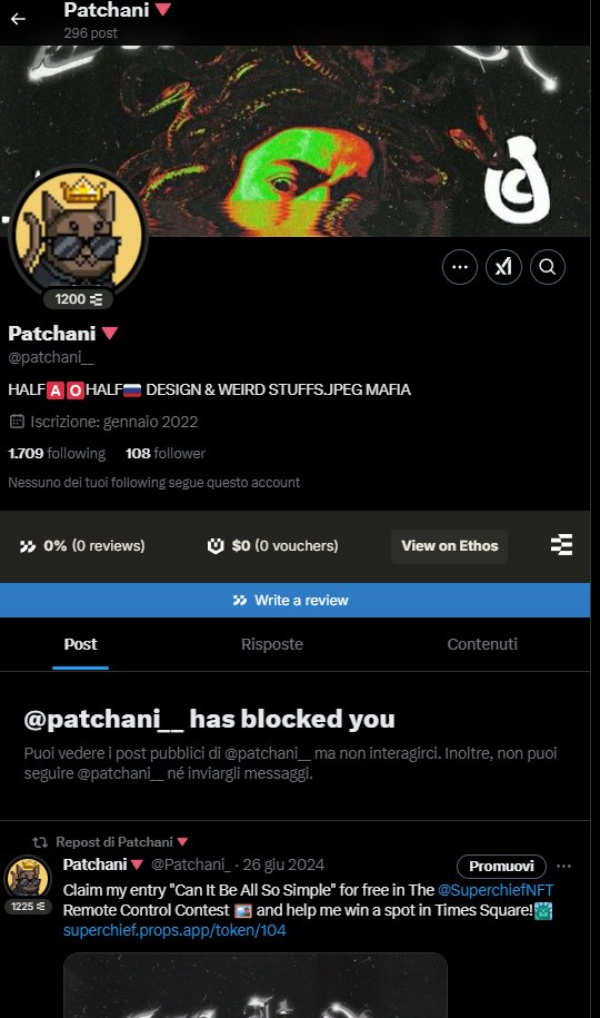 Patchani๐ป tweet media