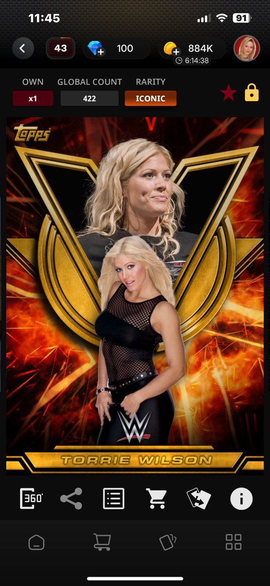 In addition to Supercard, <a href="/Torrie11/">Torrie Wilson</a> has now a new 2025 card on Topps Slam as well! 

Happy to see her finally getting something new after all these years!

Thanks for my sis <a href="/finalgirlkyle/">➶</a> for the info💙