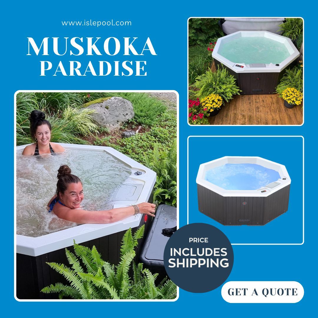 Imagine stepping into your own bubbling oasis anytime you want! Our portable hot tubs offer the perfect blend of luxury and convenience just unpack, fill, and enjoy! We ship across the Caribbean! Shop now IslePool.com #CaribbeanLuxury #SoakAndRelax #PortableHotTub