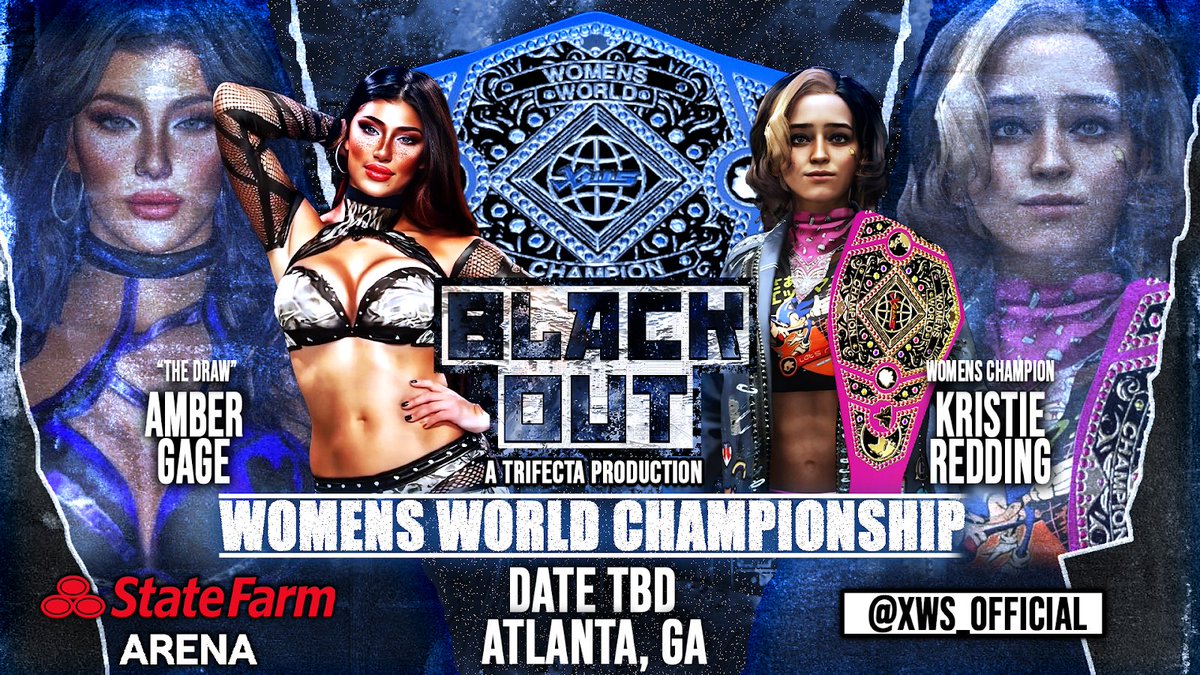 🏆 She stepped foot in XWS and wasted no time making a statement. “The Draw” @theXblueprint has left the champion <a href="/KristieSonicFan/">Kristie Redding</a> laying before. Can she do it again at BLACK OUT when The XWS Womens Championship is on the line?