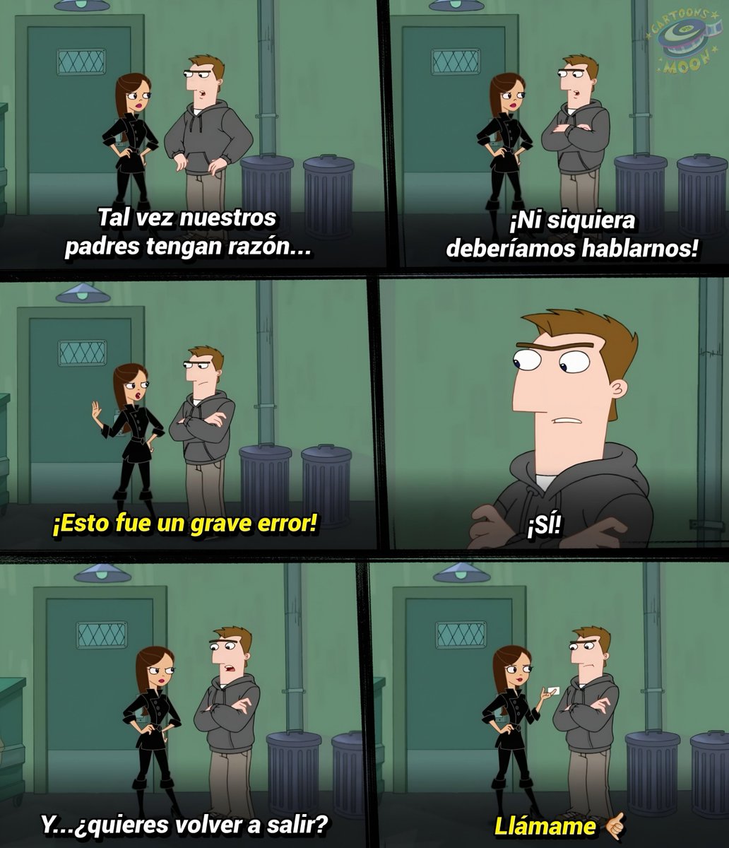 Y al final, Ferb se la bajó